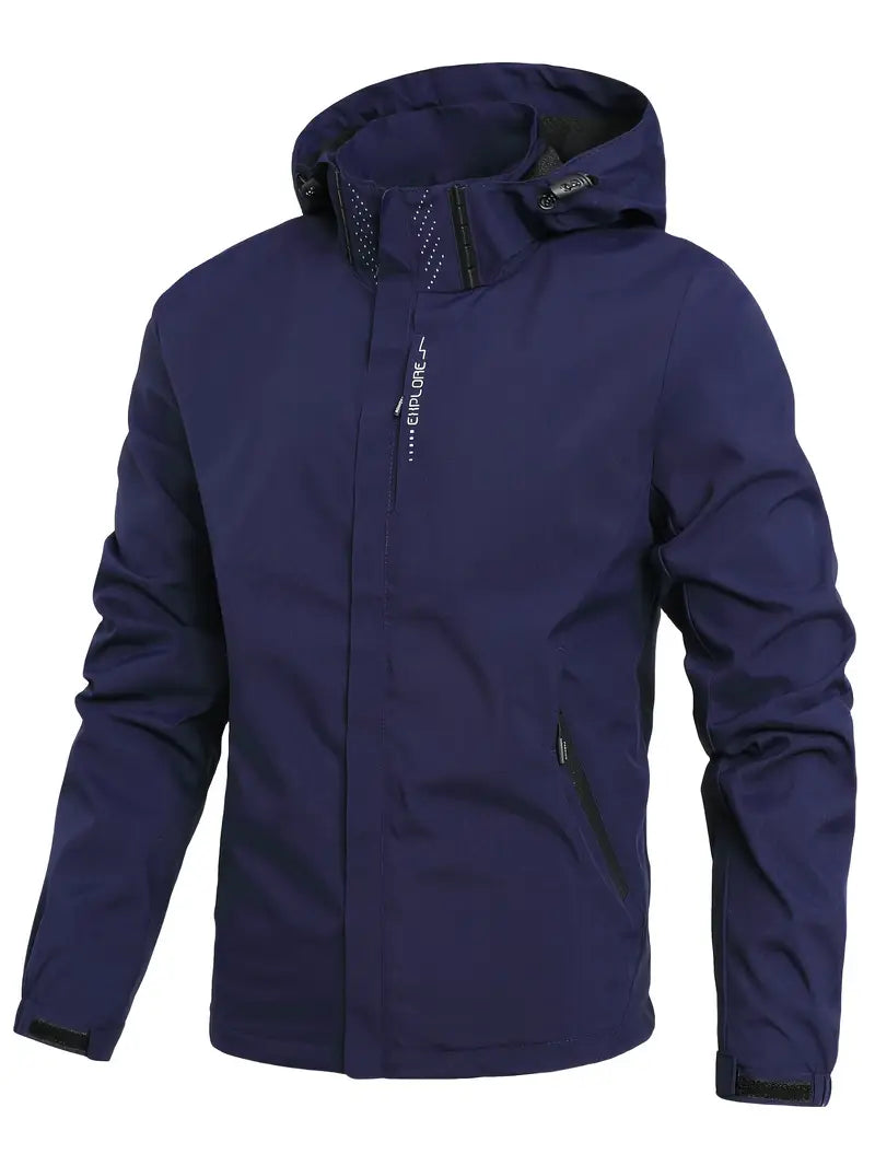 Vielseitige Herren Jacke Norberto, wasserdicht, langarm, perfekt für Reisen und Freizeit.