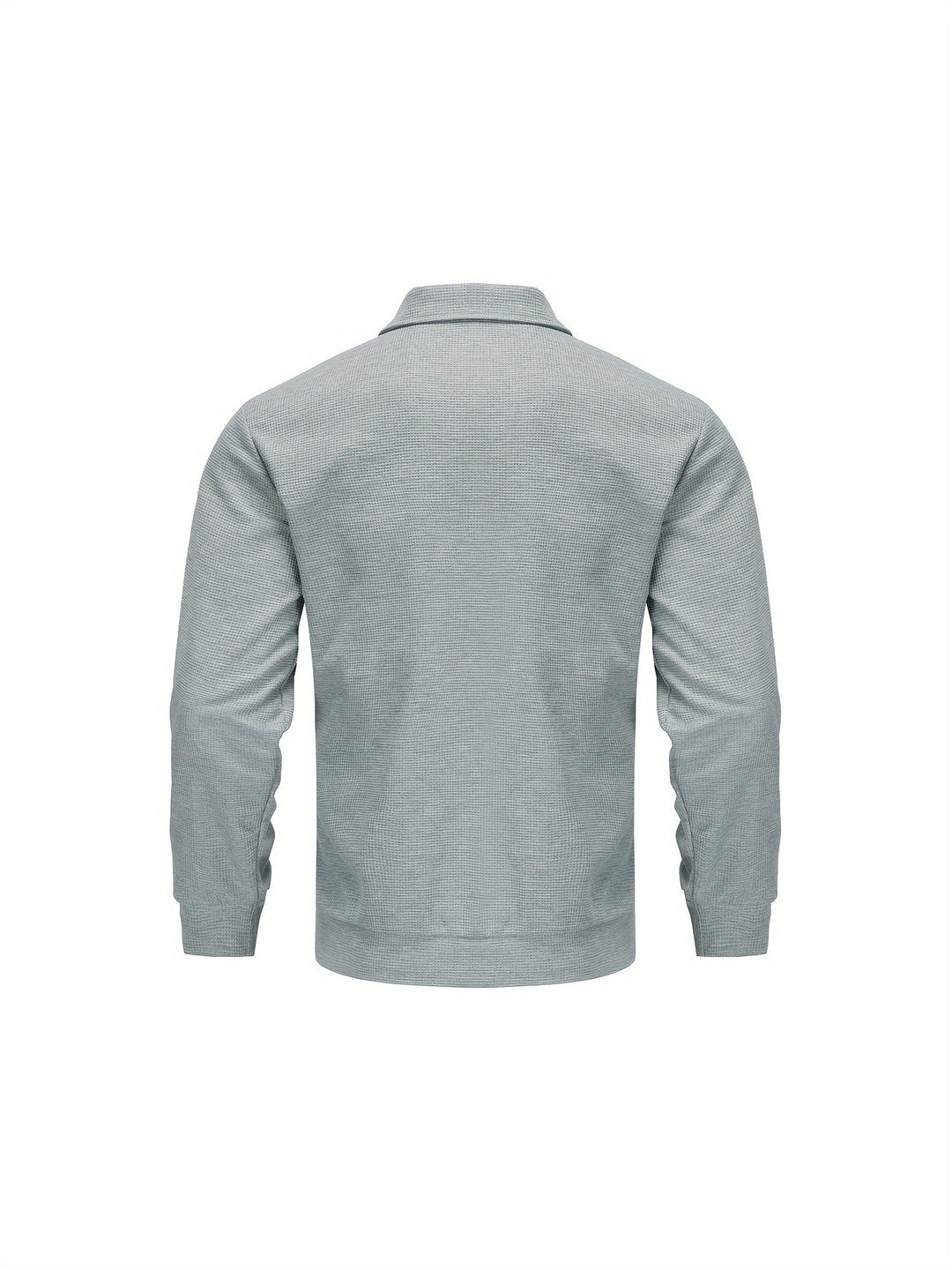 Nahaufnahme des robusten Reißverschlusses an der sportlichen Herren Freizeitjacke.