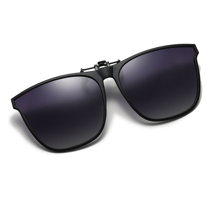 Unisex aufklappbare polarisierte Clip-on Sonnenbrille: UV400, Blendschutz, Sport & Autofahren.
