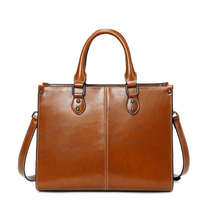 Elegante Damen Tote-Handtasche aus Leder für den Alltag, geräumig & stilvoll.