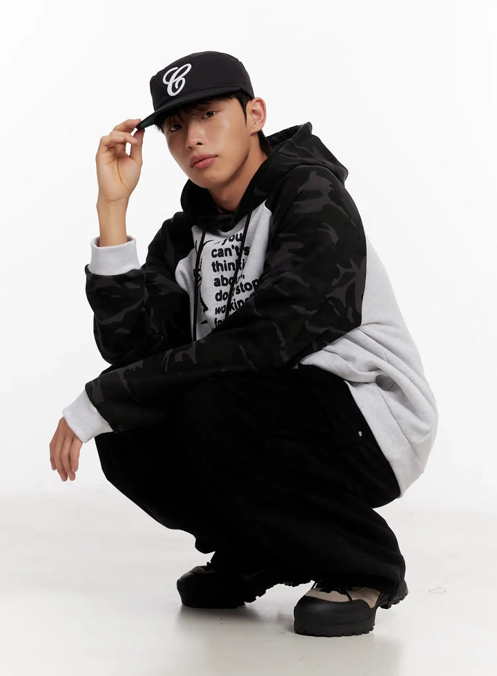 Herren Baseballkappe schwarz, lässig, mit detailreicher Stickerei. Perfekt für Streetstyle Outfits.