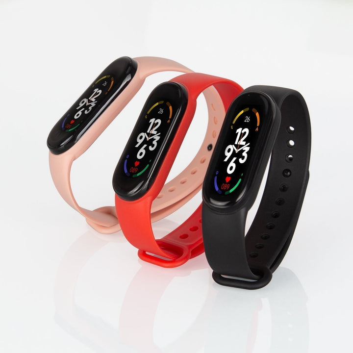 Kinder Smartwatch mit GPS und Fitness-Tracker in leuchtendem Blau, ideal für Sicherheit und Spaß.