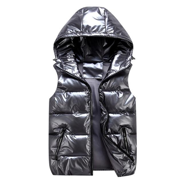 Sportliche ärmellose Unisex Kapuzenweste, perfekt als Outdoor Weste oder Freizeitweste für das ganze Jahr.