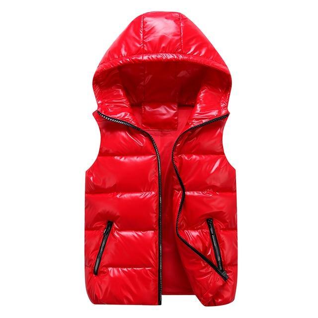 Bequeme, funktionale Unisex Kapuzenweste, ärmellose Jacke für Sport und Freizeit, ganzjährig tragbar.