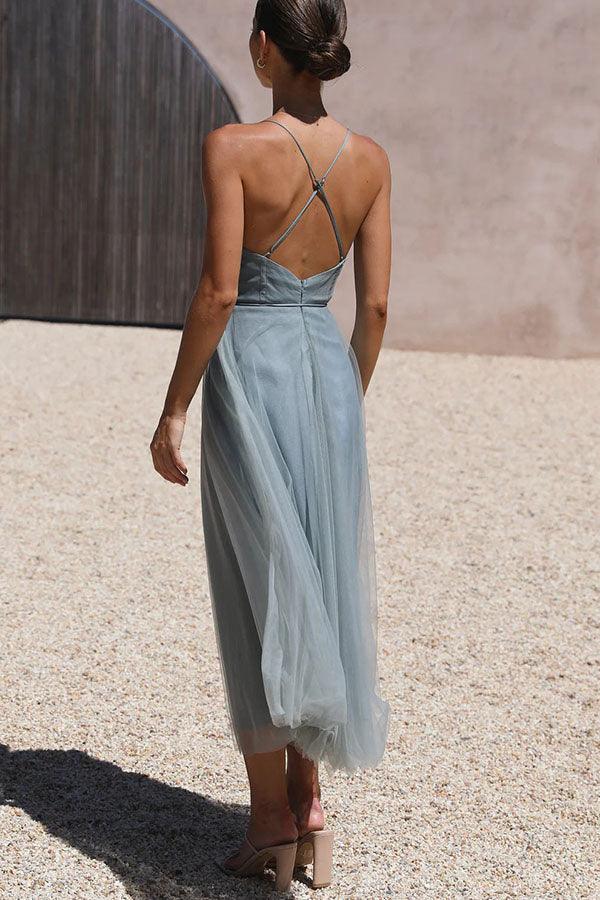 Elegantes schwarzes Damen Maxikleid, ärmellos mit Trägern, für formelle Anlässe.