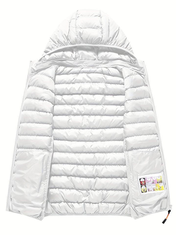 Herren Steppweste mit Kapuze, leicht & funktional für Outdoor und aktive Freizeit.