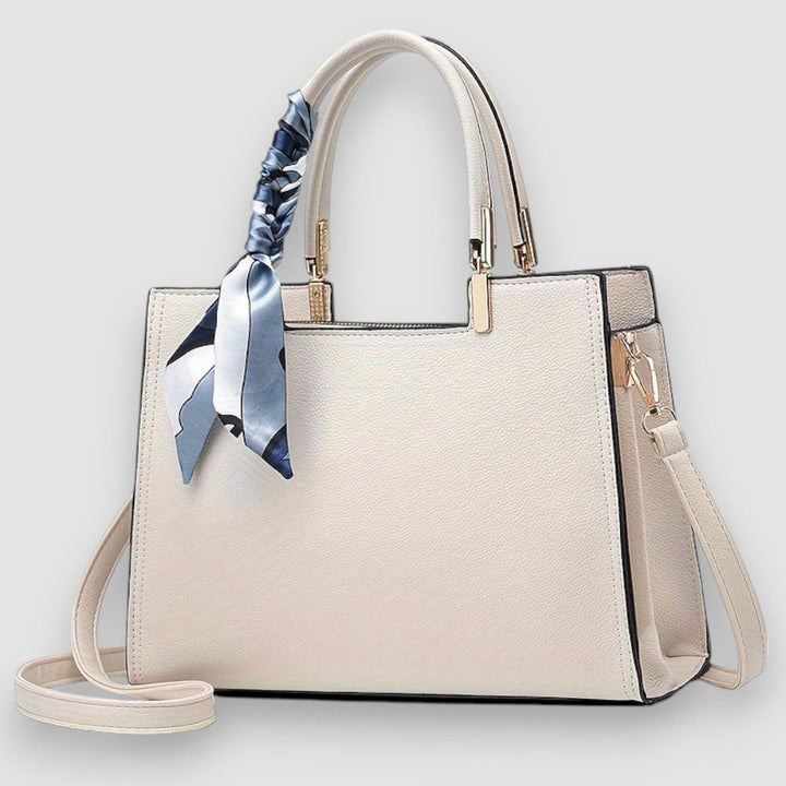 Klassische elegante Damen Schultertasche. Stilvolle Handtasche als zeitloses Mode-Accessoire für Damen.