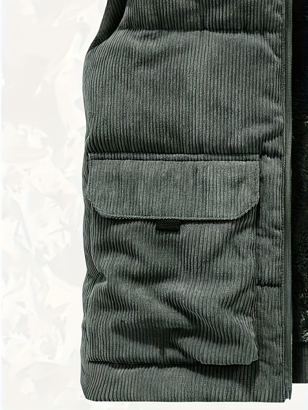 Vielseitige Herren Cord Steppweste, gefüttert & winddicht. Ideal zum Drüberziehen im Herbst und Winter.