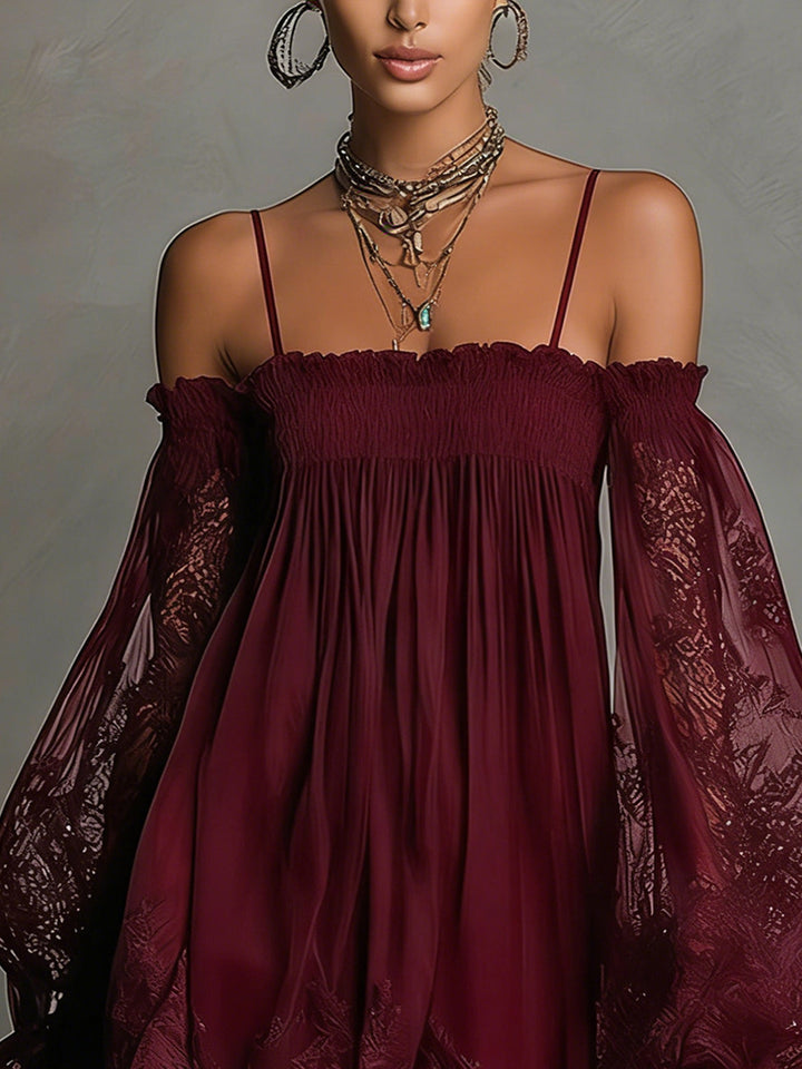 Leichtes marineblaues Damenkleid, A-Linien-Schnitt, elegant und komfortabel, für den Sommer.