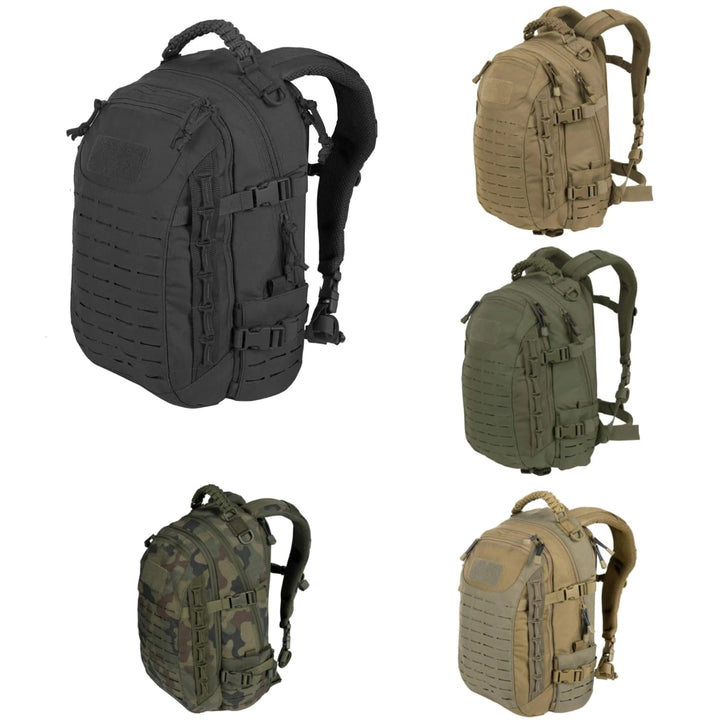 Unisex taktischer Outdoor Rucksack in Schwarz. Robust, vielseitig für Abenteuer, Wandern & Camping.