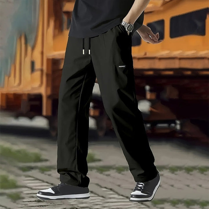 Herren Freizeithose, bequemer Schnitt, gerade und locker für Alltag & Streetwear.