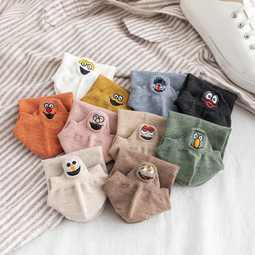 Unisex HappySteps Socken-Set (10 Paar) aus Baumwolle in lebendigen Farben für den Alltag.