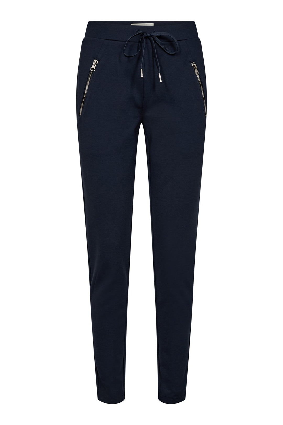 Damen Freizeithose mit Elastikbund für optimalen Komfort im Alltag. Bequeme Hose mit geradem Bein.