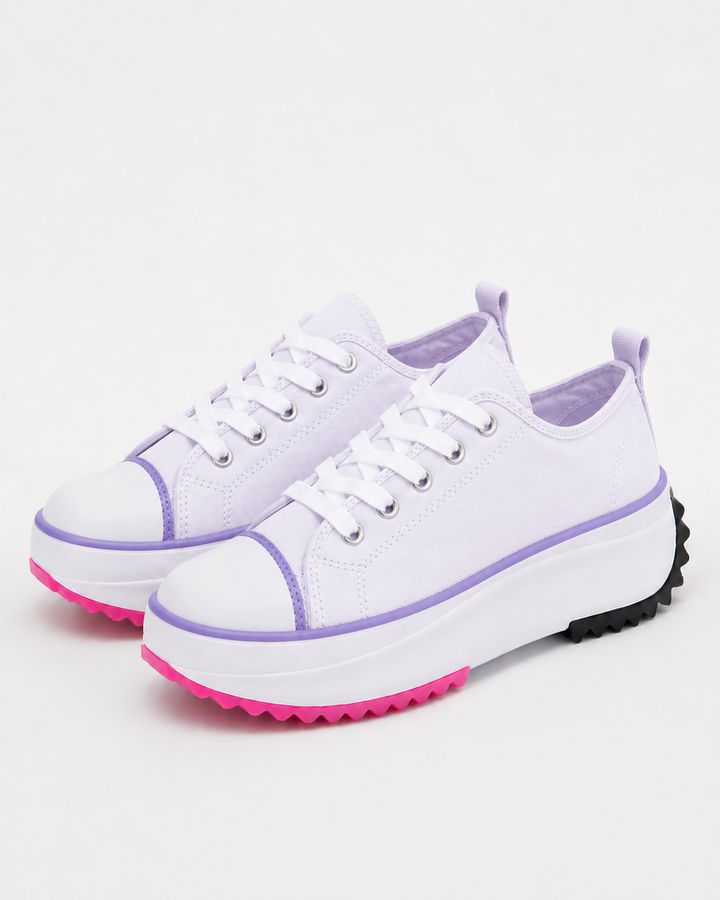 Lässige, niedrige Damen-Sommerschuhe in verschiedenen Farben. Bequeme & leichte Freizeitschuhe für Damen.