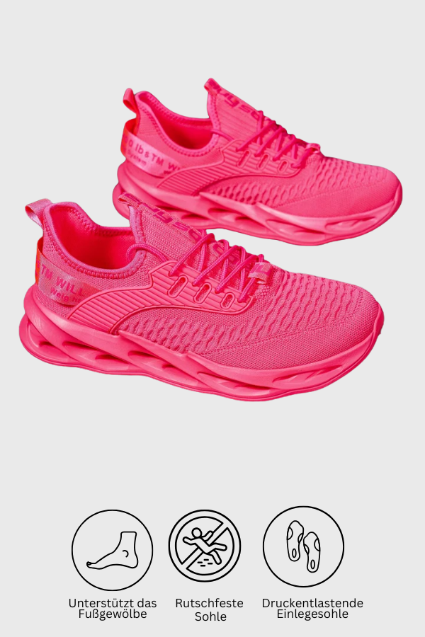 Sportliche Damen Sneaker in elegantem Design, bequem und leicht für den ganzen Tag.