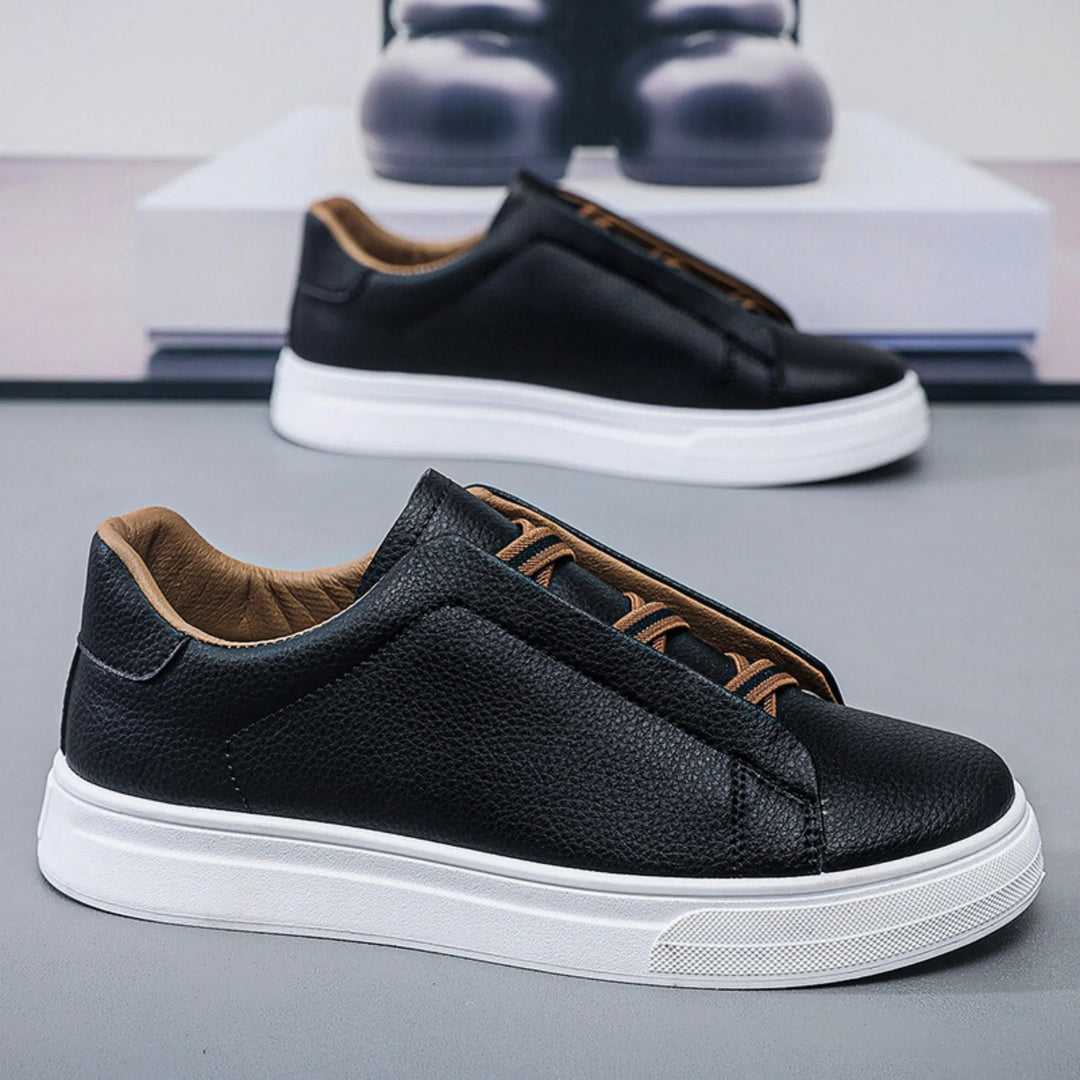 Stilvolle Herren Slip-On Sneakers: Moderne Männerschuhe für einen lässigen & bequemen Auftritt.