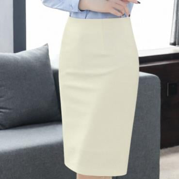 Damen Hüftrock mittellang, elegant & warm. Perfekt für Büro, Winter und festliche Anlässe.