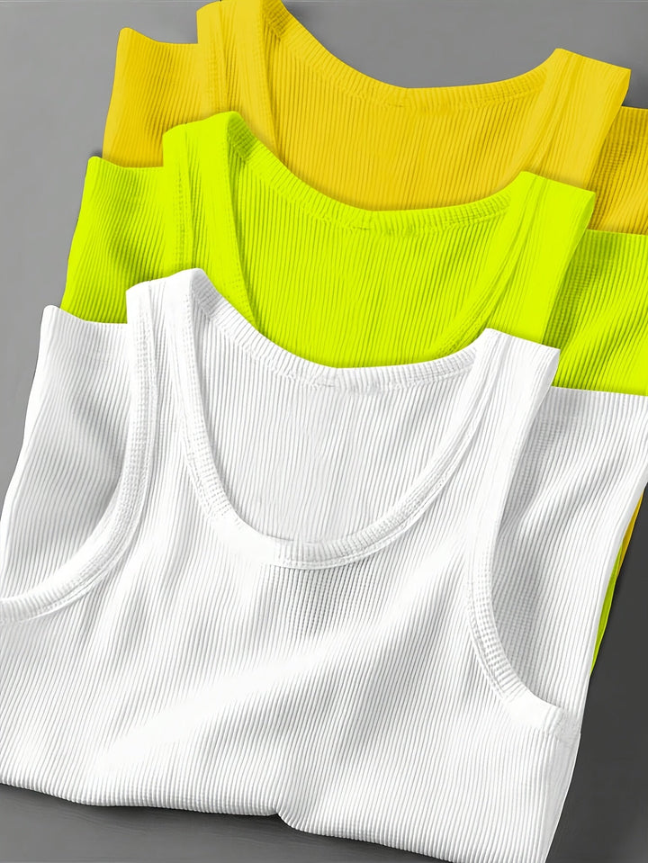 Komfortables, atmungsaktives Herren Tanktop Set für maximale Bewegungsfreiheit beim Sport & Workout.