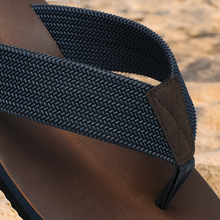 Bequeme Herren Zehentrenner Sandalen für Strand, Pool & Sommer. Leichte Flip-Flops, ideal für Urlaub.