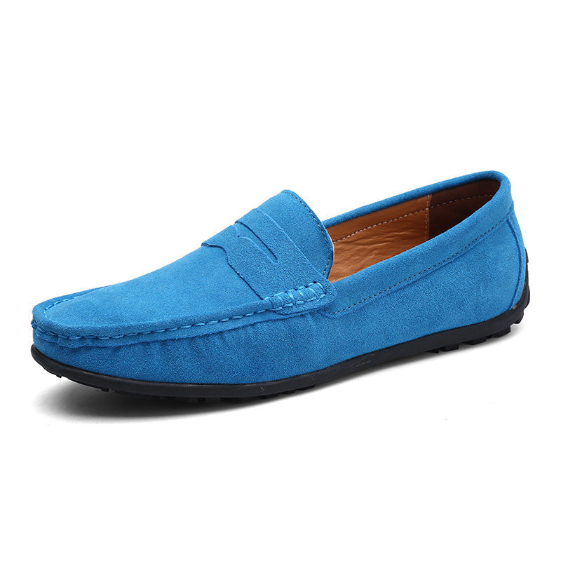 Elegante Herren-Slipper aus Premium-Leder für anspruchsvolle Herrenmode. Komfortable Schlupfschuhe 'Leandro'.