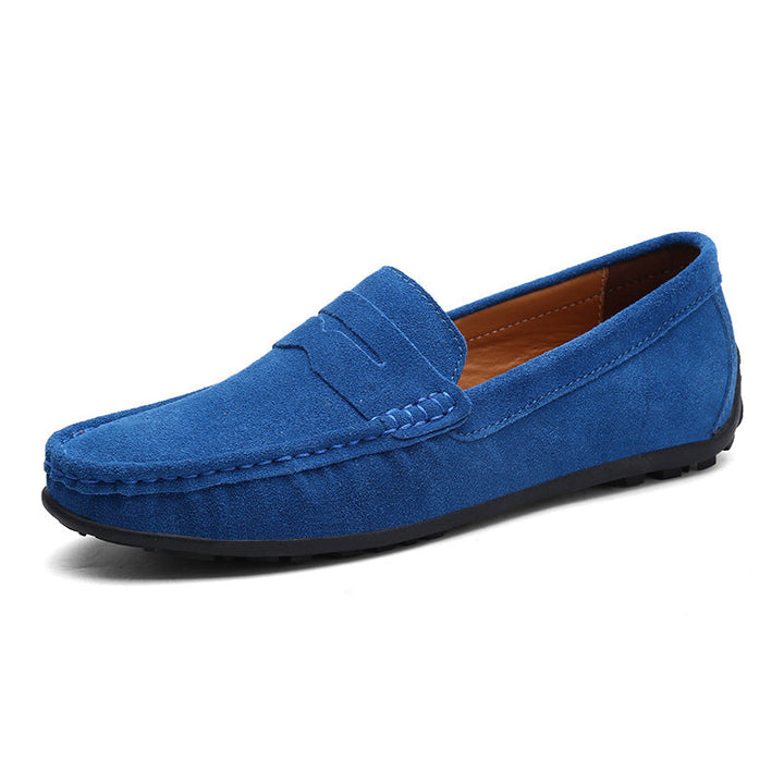 Professionelle Business Slipper für Herren aus feinstem Leder. 'Leandro' Schlupfschuhe, elegant und bequem für das Büro.