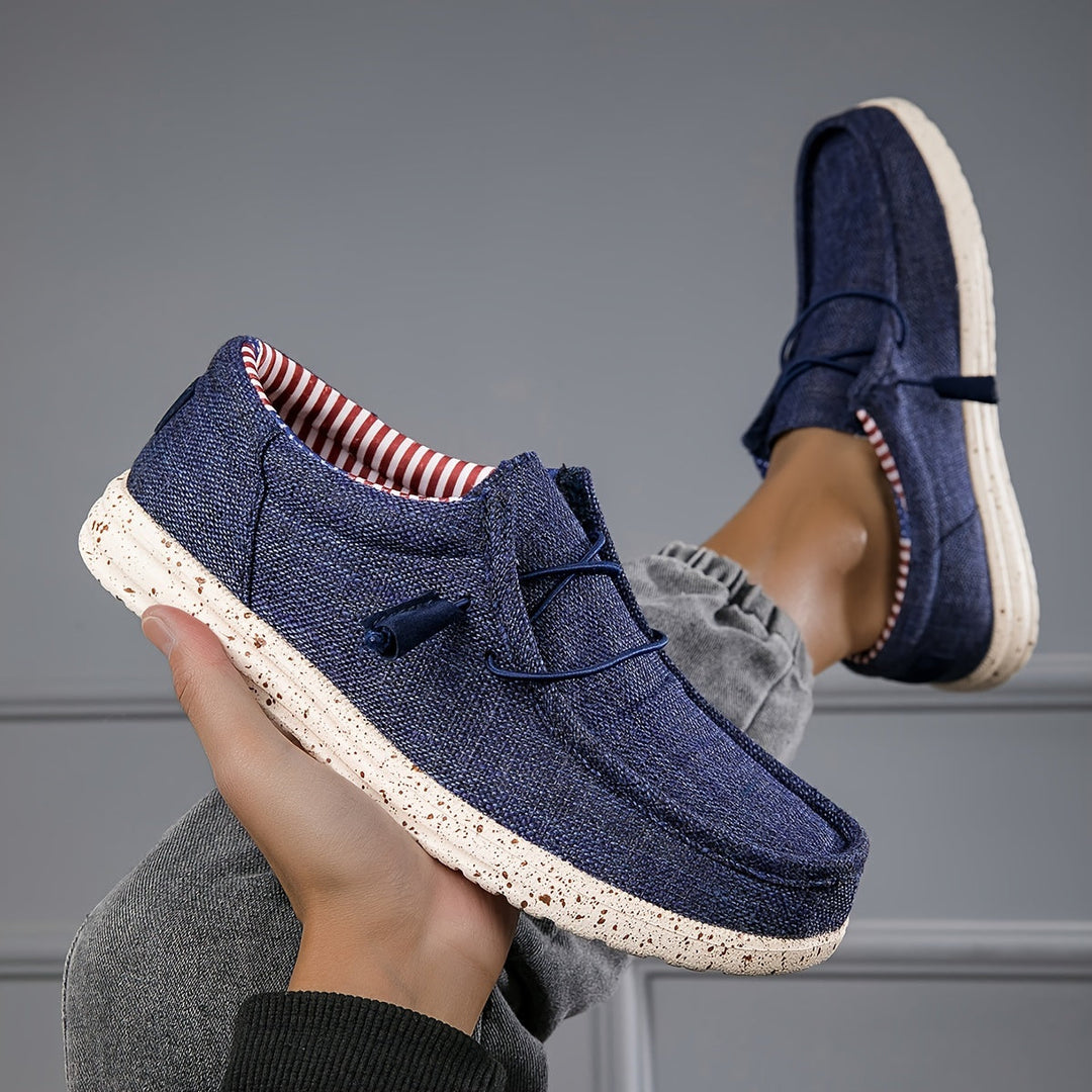 Leichte und bequeme Herren Slip-On Loafer, ideale Freizeitschuhe für den Alltag.