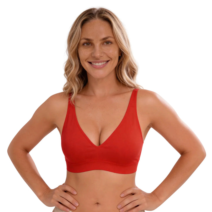 Leopard Damen Soft BH, bügellos, stilvoll und bequem, für den Alltag.