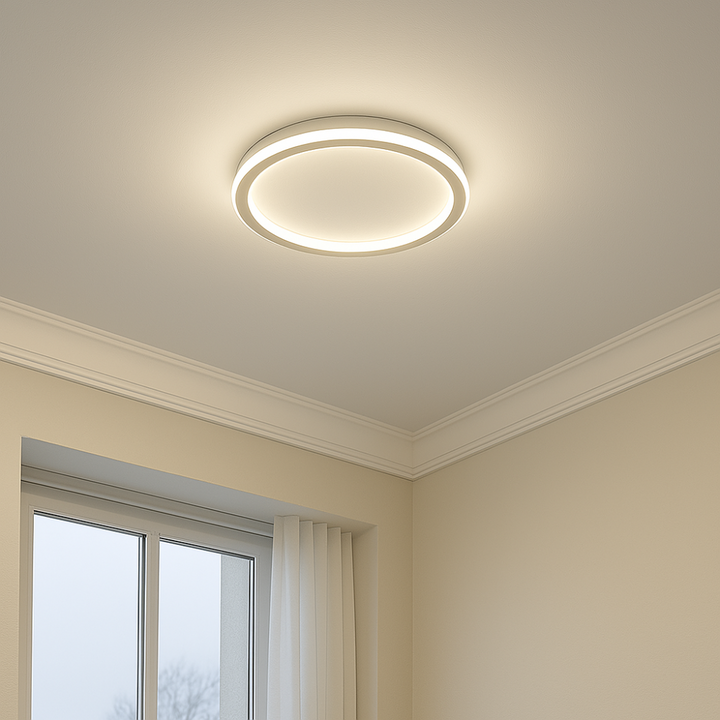 Energieeffizienter, dimmbarer LED-Deckenstrahler im Skandi-Look für stilvolles Licht.