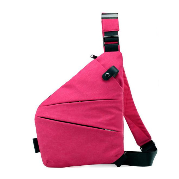 Alltags-Schultertasche, unisex, mit RFID-Schutz und Diebstahlsicherung.