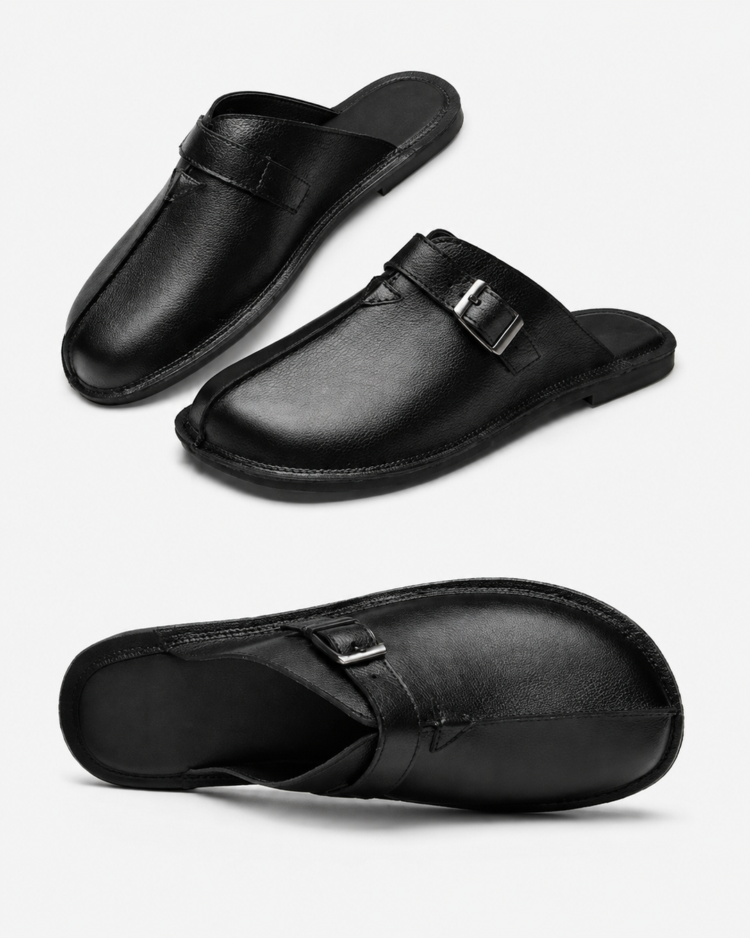 Moderne Herren Halbsandalen für den Sommer. Bieten Komfort & Stil für Freizeit, Urlaub und entspannte Tage.