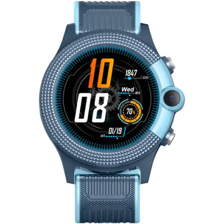 Moderne digitale Smartwatch für Kinder mit vielen Funktionen: GPS, Anruf, Kamera & Schrittzähler.