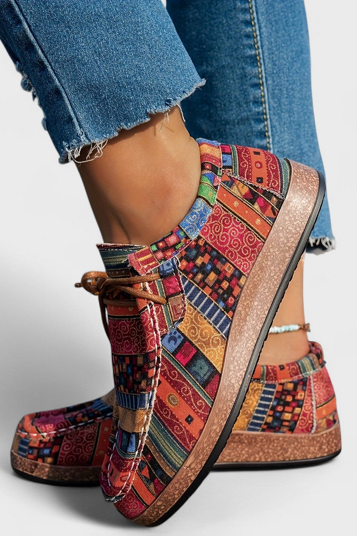 Leichte orthopädische Damen-Sneaker für Komfort & Schmerzlinderung bei Fersensporn & Fußschmerzen.