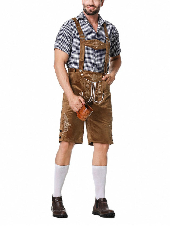 Elegantes Herren Trachten-Outfit: Komplettset für Oktoberfest, Feste & Feiern im bayerischen Stil.
