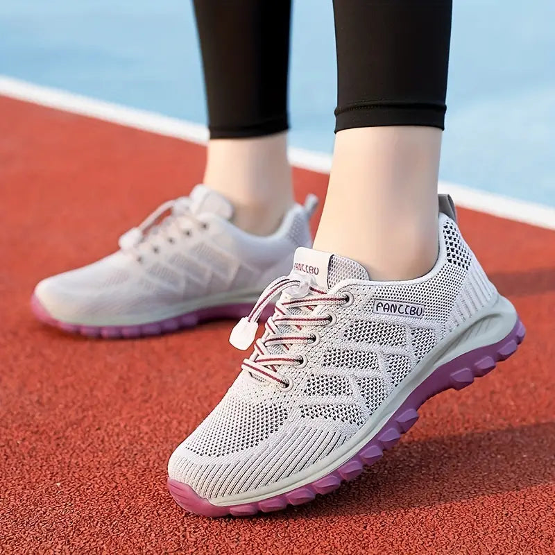 Atmungsaktive Damen Sneaker, orthopädisch & leicht, ideal als Freizeitschuhe für höchsten Tragekomfort.