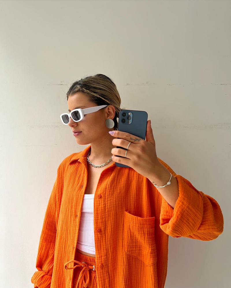 Modisches Damen Freizeit Set, bequemer Zweiteiler mit Kurzarm und Shorts für den Sommer.