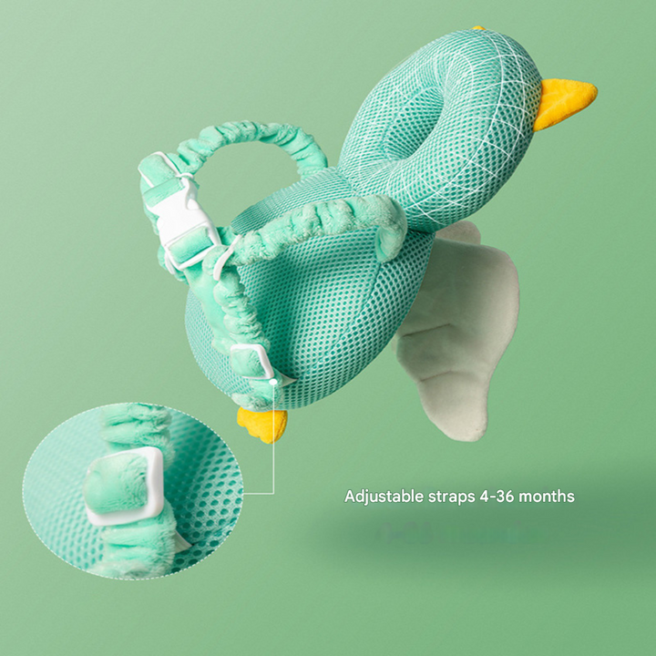 Original "LittleGuard" Babyschutzkissen: optimaler Kopf- & Rückenschutz für sicheres Krabbeln & Laufenlernen.