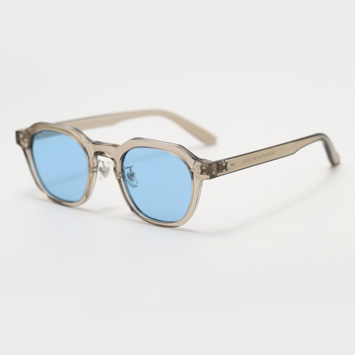 Elegante Unisex-Sonnenbrille im Quadrat-Stil, schützt die Augen mit modernem Flair.