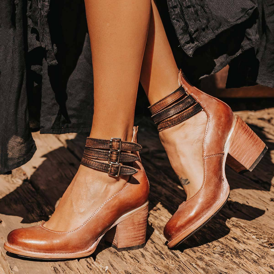 Komfortable Damen Pumps für elegante Anlässe; bequeme Absatzschuhe mit weicher Innensohle.
