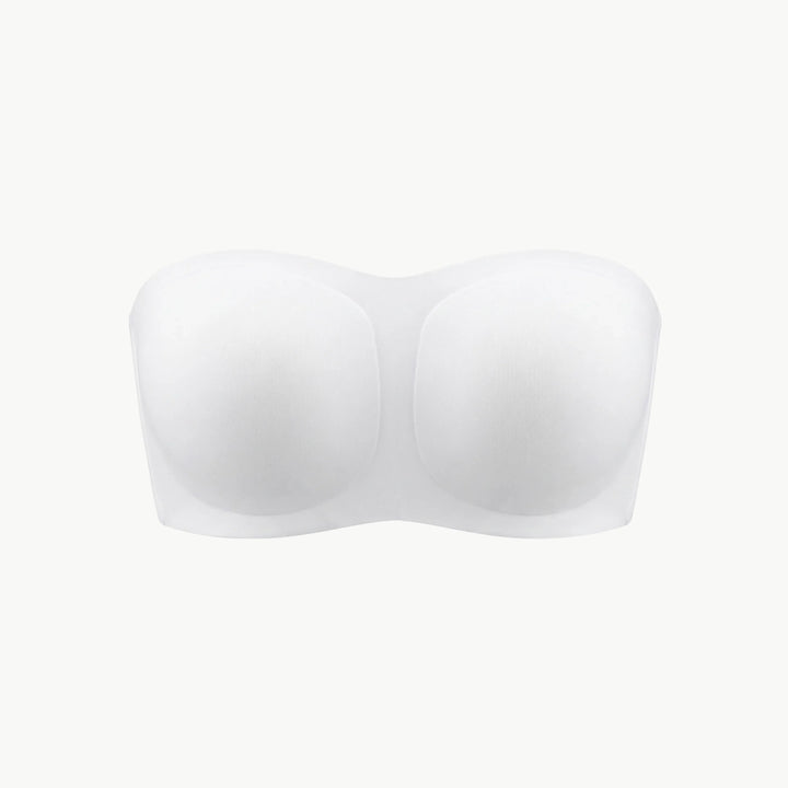 Komfortabler Damen Sommer BH, trägerlos & bügellos, mit Push-up Funktion für natürliche Unterstützung.