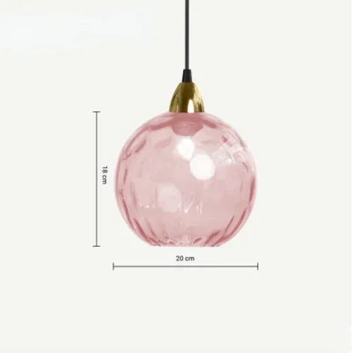 Dekorative LumiSphere Glaskugel-Pendelleuchte, stilvolle Deckenlampe für Ihr Zuhause.