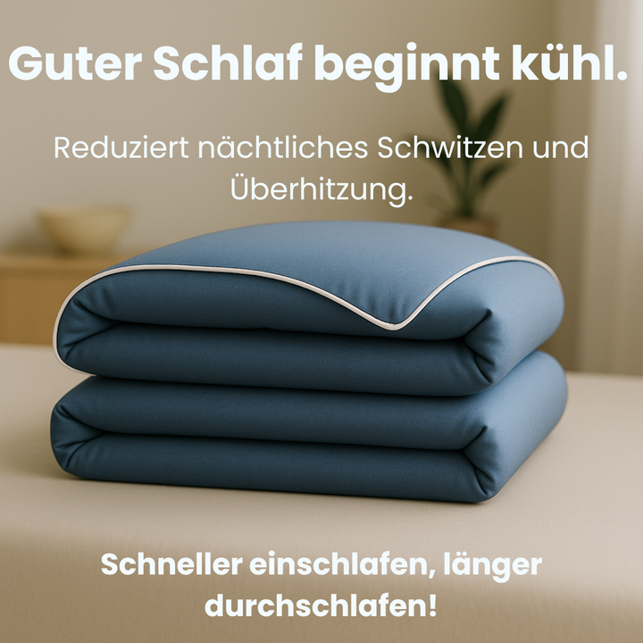 Unisex-Kühl-Decke aus Eisseide, ideal für alle, die eine erfrischende und leichte Bettdecke suchen.