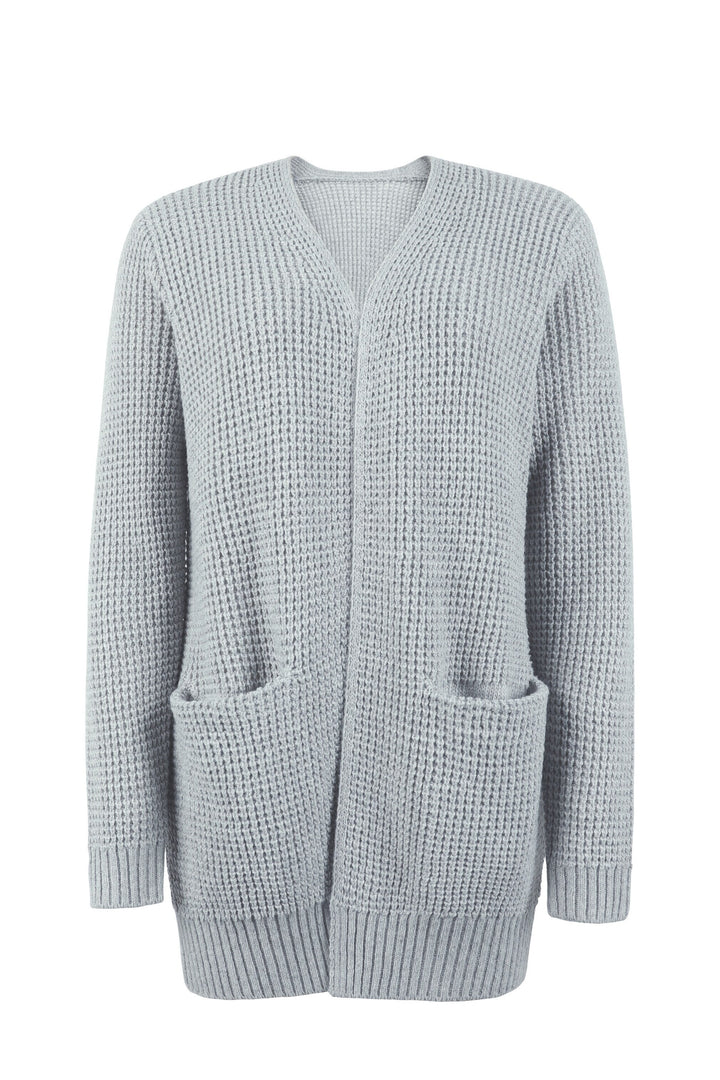 Trendige Damen-Strickjacke, elegante Damenmode für stilvolle und komfortable Outfits.