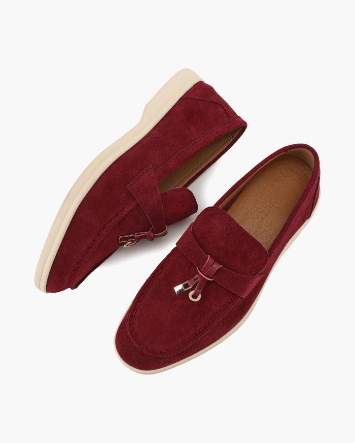 Zeitlose Damen Loafer mit akzentuierter Steppnaht. Bequemer Schlupfschuh für jeden Tag.