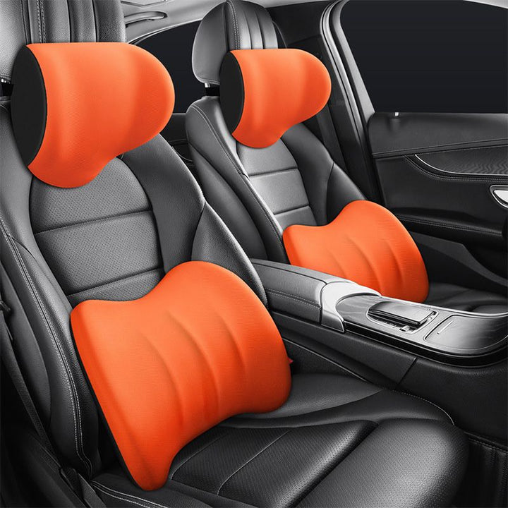 Ergonomisches Autokopfstützkissen: Memory-Schaum passt sich an, lindert Nackenbeschwerden beim Fahren.