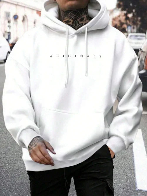 Bequemer Herren Hoodie mit einzigartigem Grafik-Print. Ein lässiger Pullover mit Kapuze für entspannte Tage & moderne Looks.