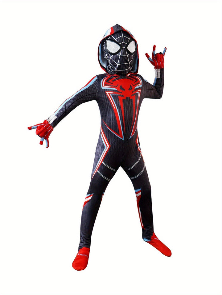 Hochwertiges Kinder Superhelden Kostüm für fantasievolle Verkleidungen. Perfekt für Karneval & Helden Rollenspiele.