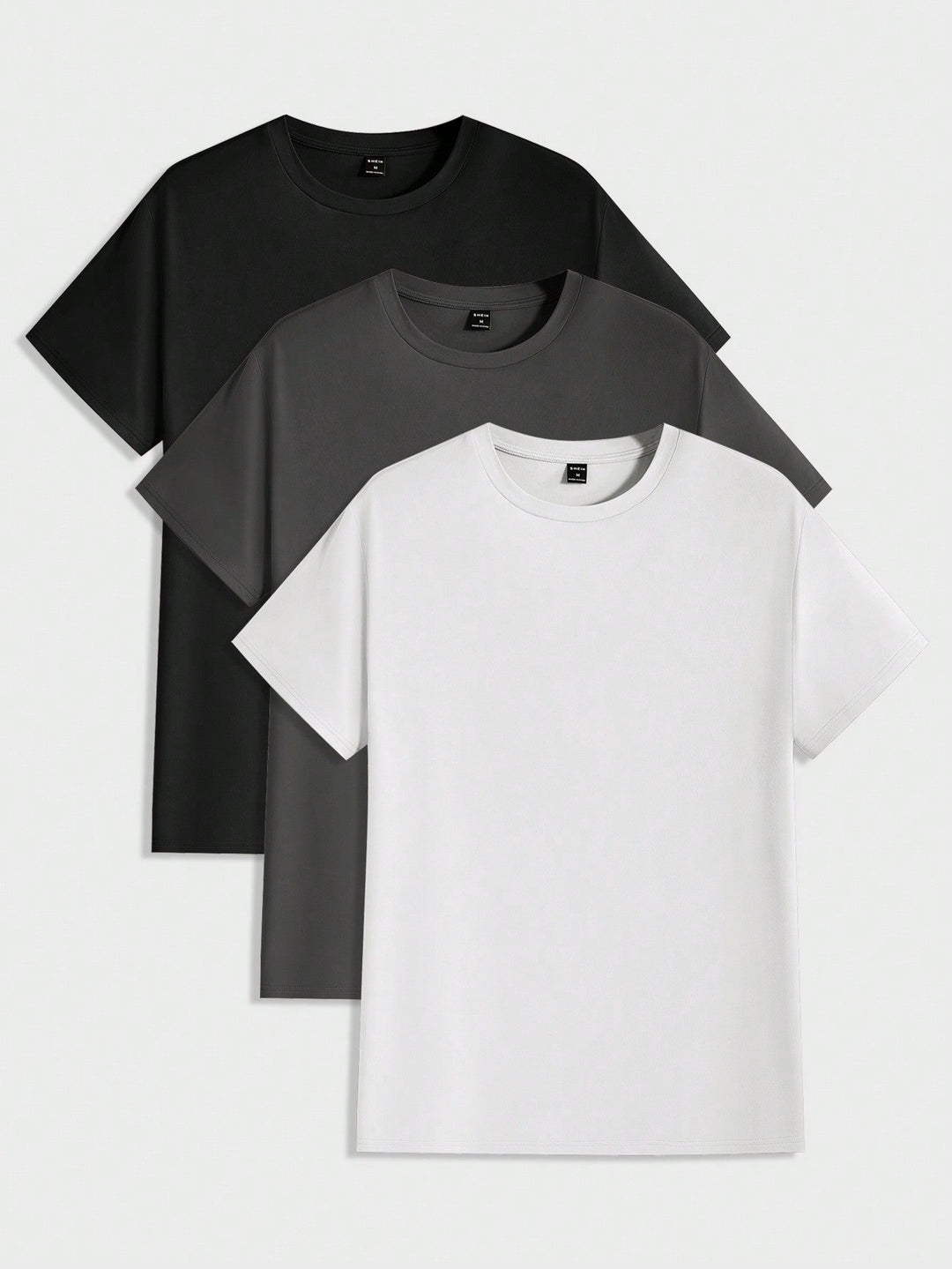 Komfortables Herren T-Shirt, Rundhals & strukturiert. Ein stylisches Kurzarm-Basic für jede Gelegenheit im Alltag.
