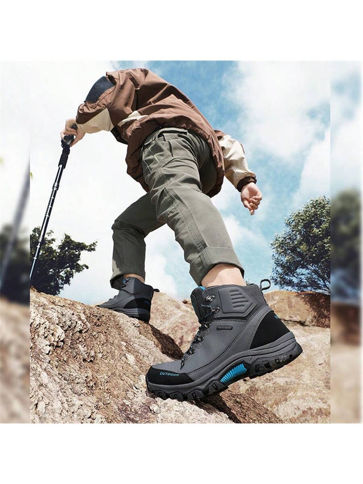 Allwetter Herren Outdoorstiefel, bequemer Wanderschuh mit robuster Sohle für Herren.