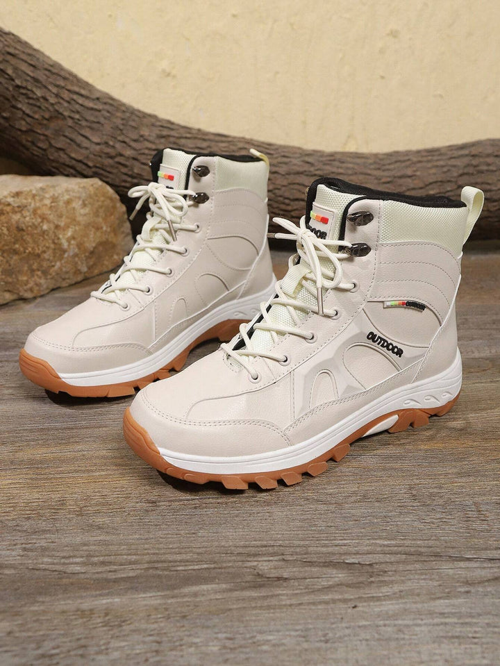 Leichte Damen Wanderschuhe mit Plateau, rutschfest für Outdoor & Alltag.