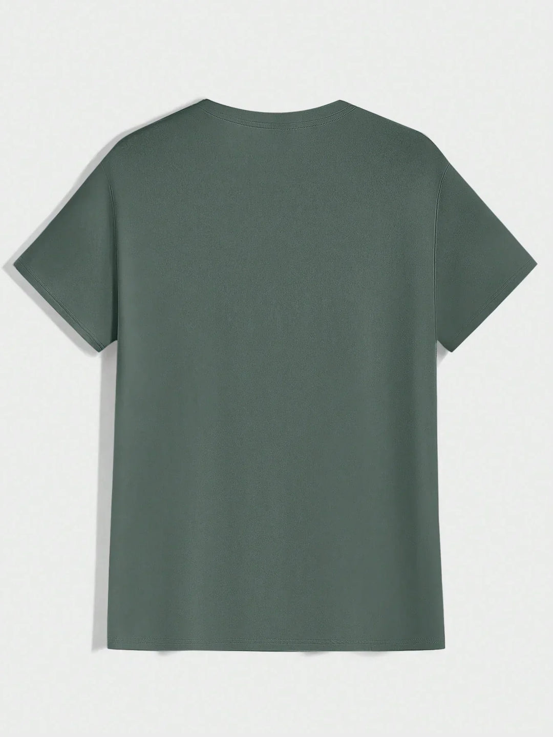 Ordentlich gefaltetes Herren T-Shirt, Rundhals, strukturiert. Ein bequemes und vielseitiges Basic für Männer.
